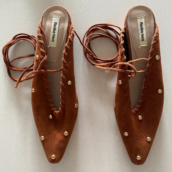 REIKE NEN Lace Up Mules - Picture 2 of 9